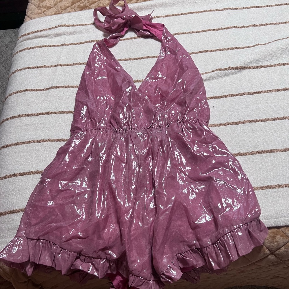 Pink romper